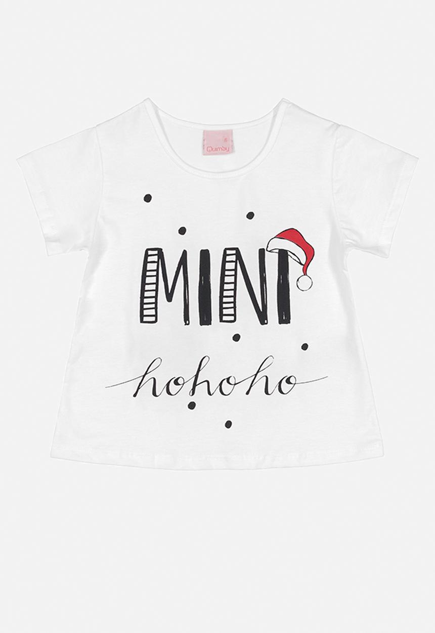 Quimby - Mini tee & shorts pj set - white