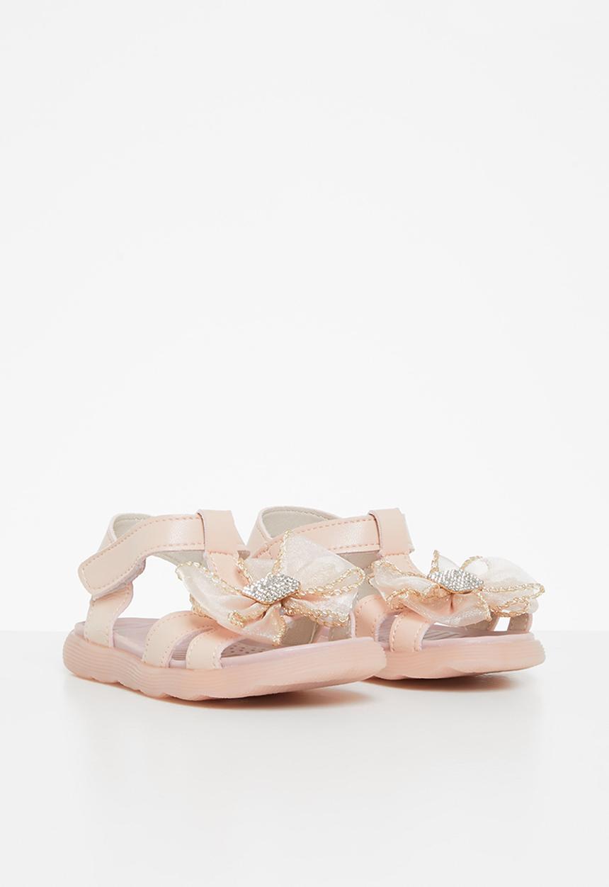 Pop Candy - Girls bow sandal - pink