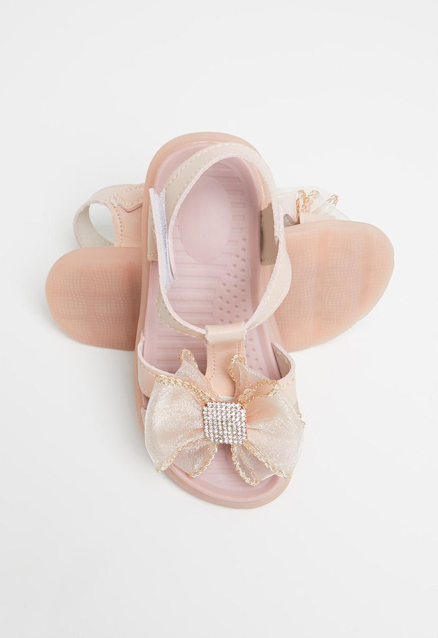 Pop Candy - Girls bow sandal - pink