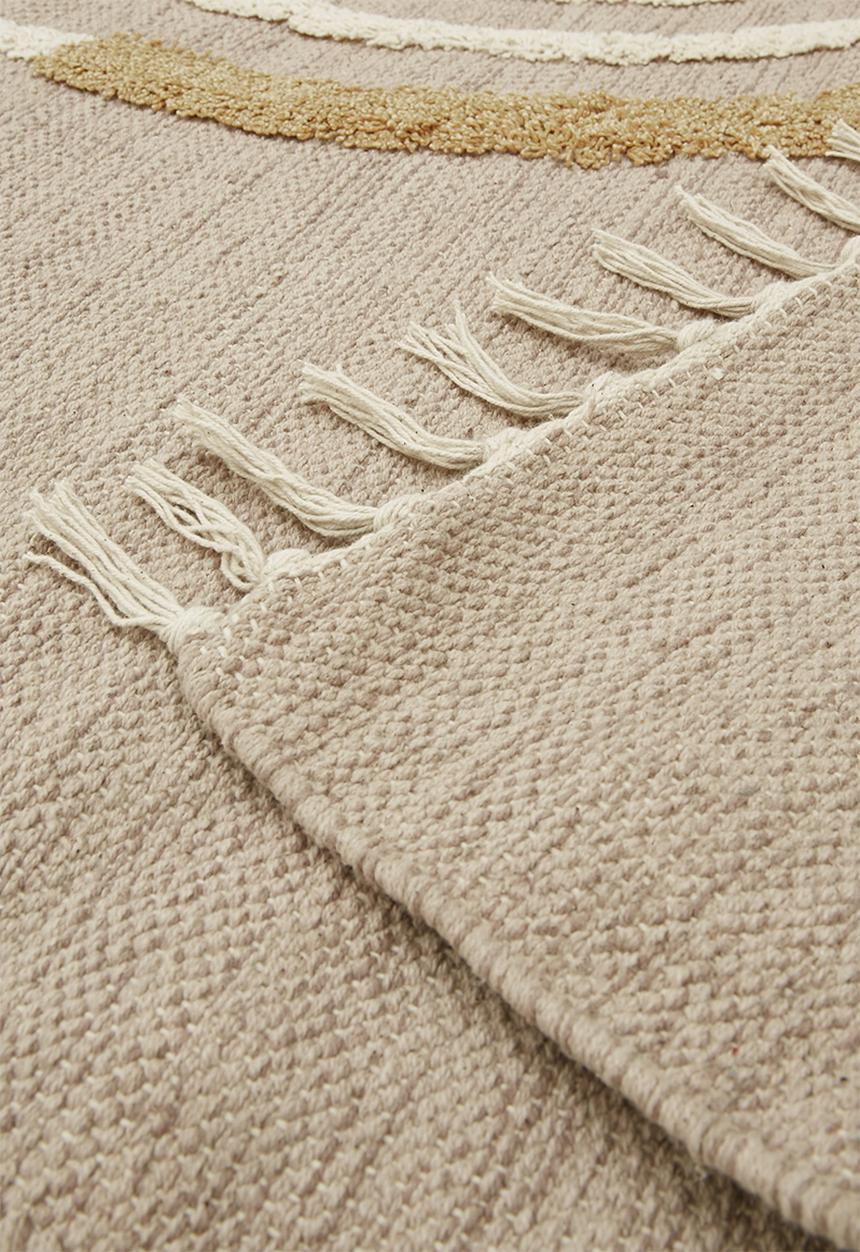 Sixth Floor - Trails overtufted cotton rug - multi