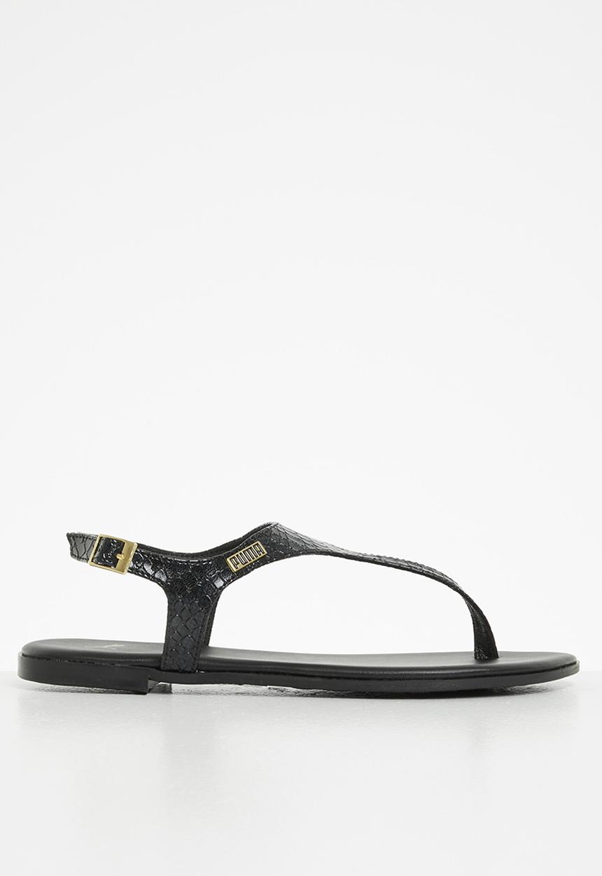 PUMA - Stylecat sleek snake wns - puma black-gold