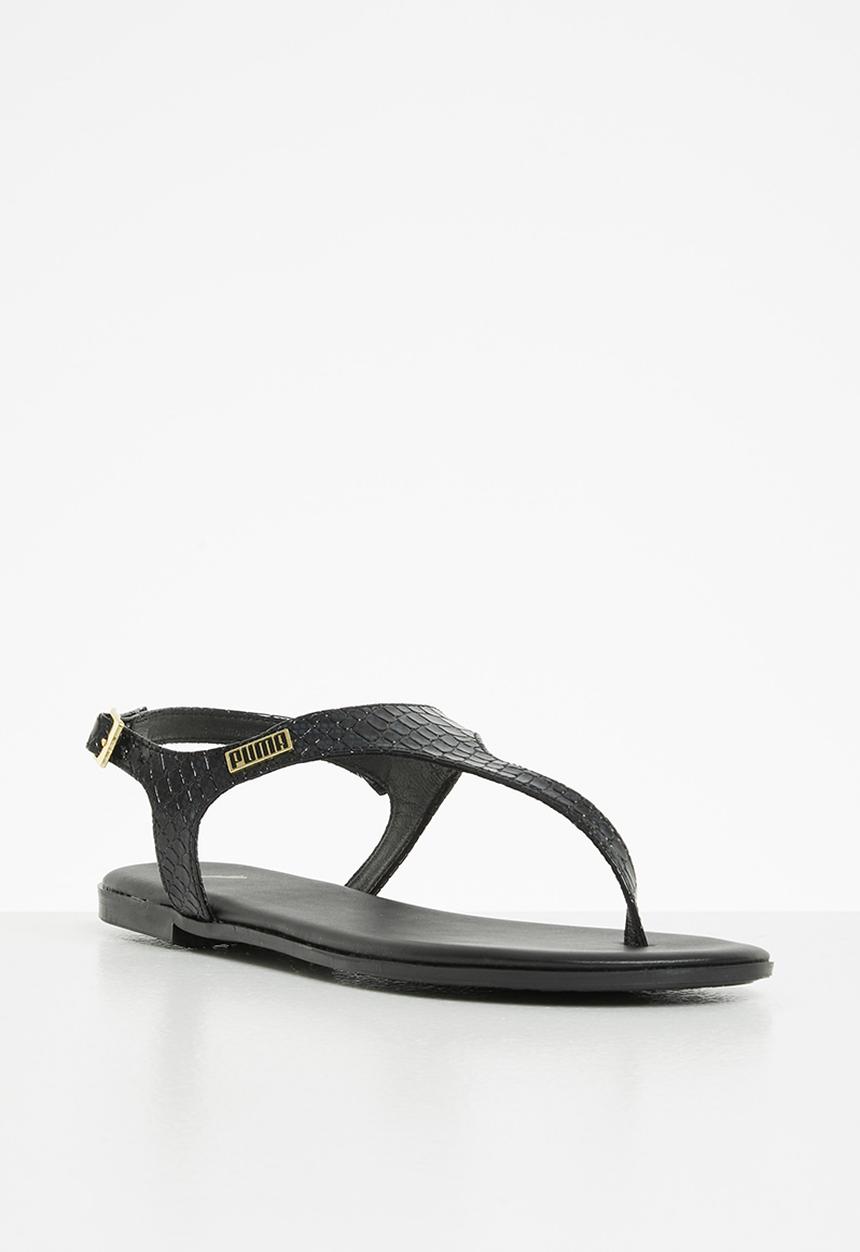 PUMA - Stylecat sleek snake wns - puma black-gold