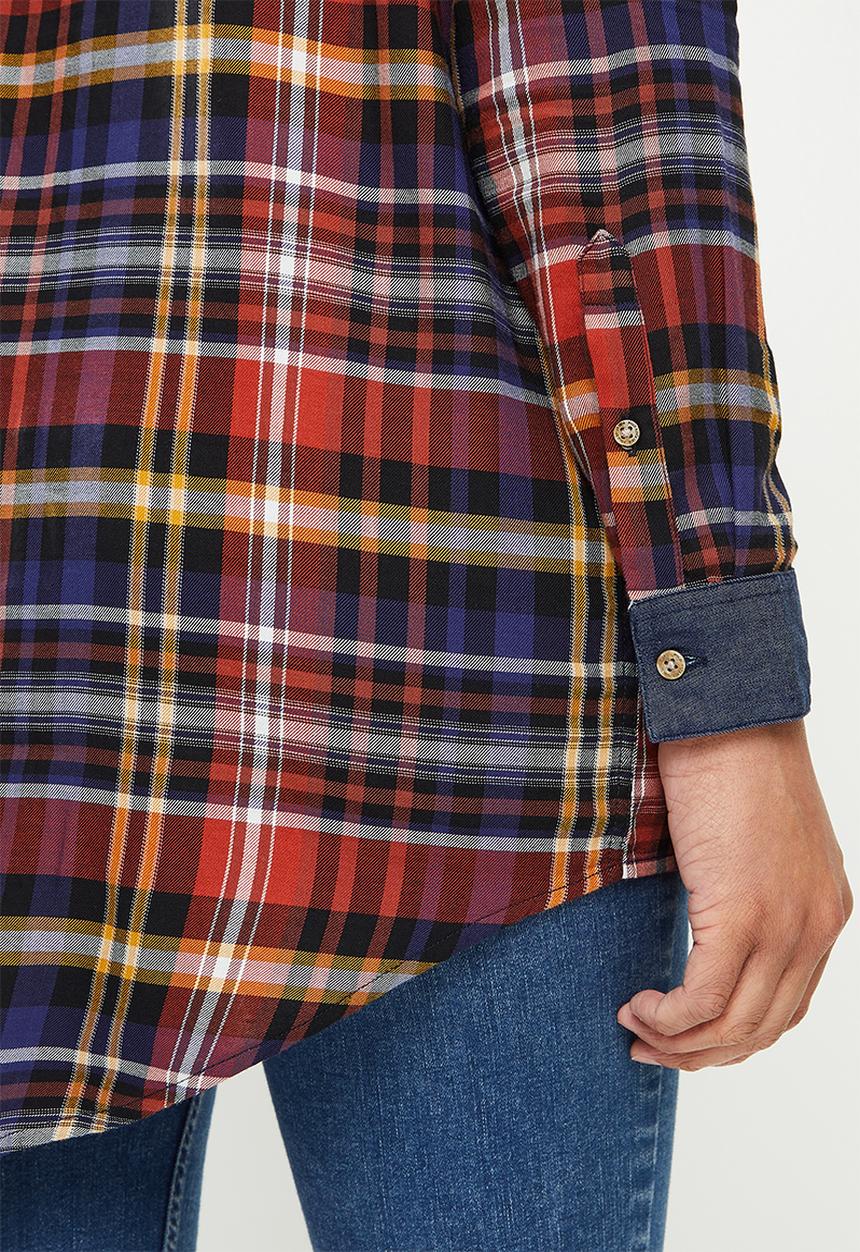 POLO - Rose check shirt - multi 