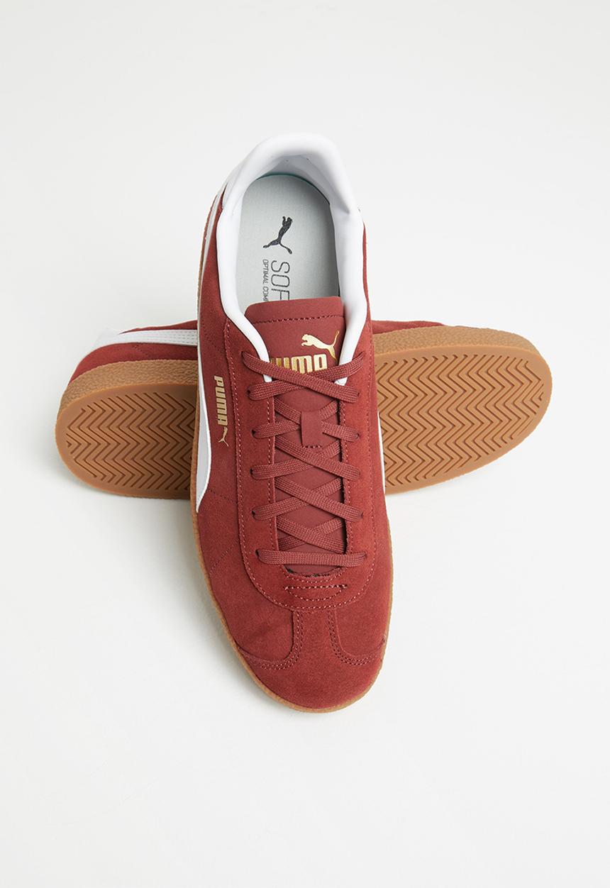 PUMA - Puma club - intense red-puma white-puma clubeam gold