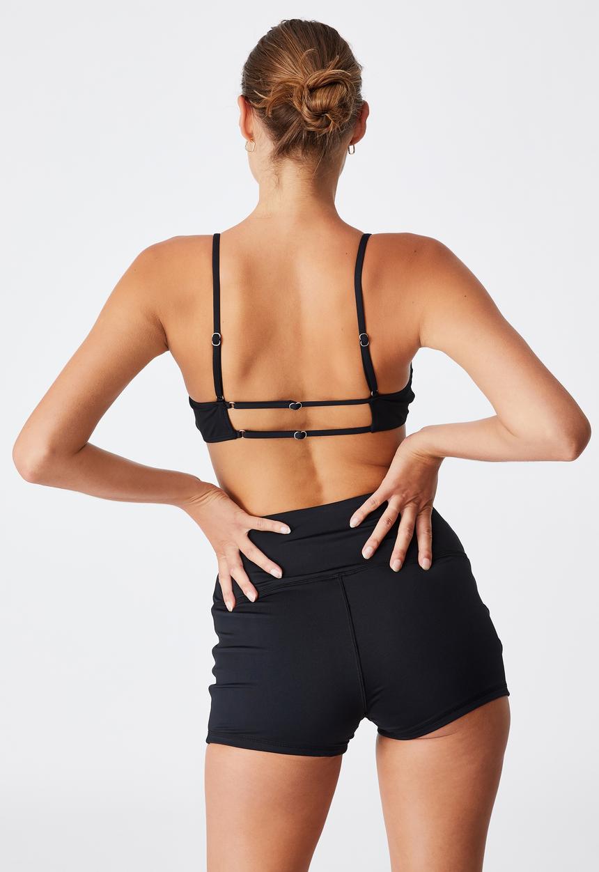 Cotton On - Panelled swim short - black