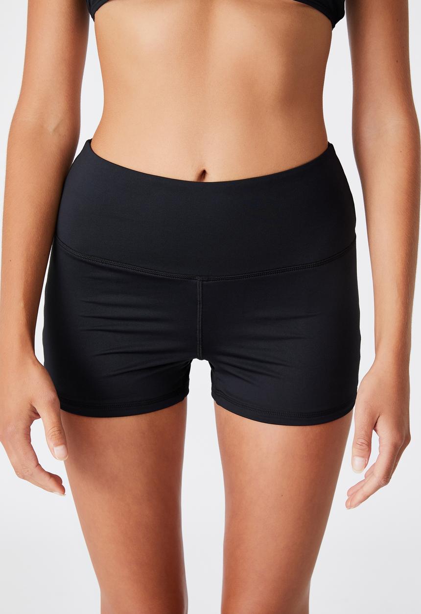 Cotton On - Panelled swim short - black
