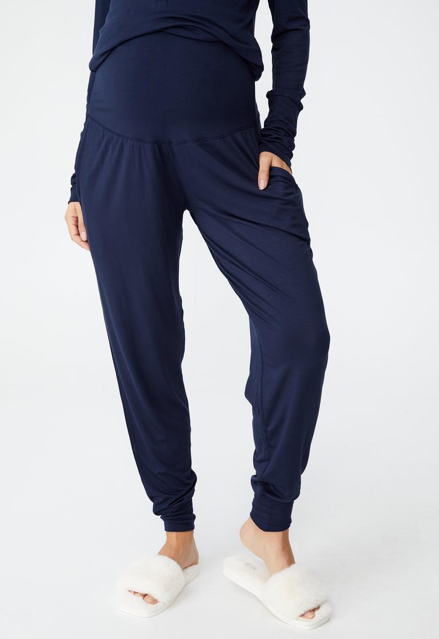 Cotton On - Sleep recovery maternity pant - midnight sky