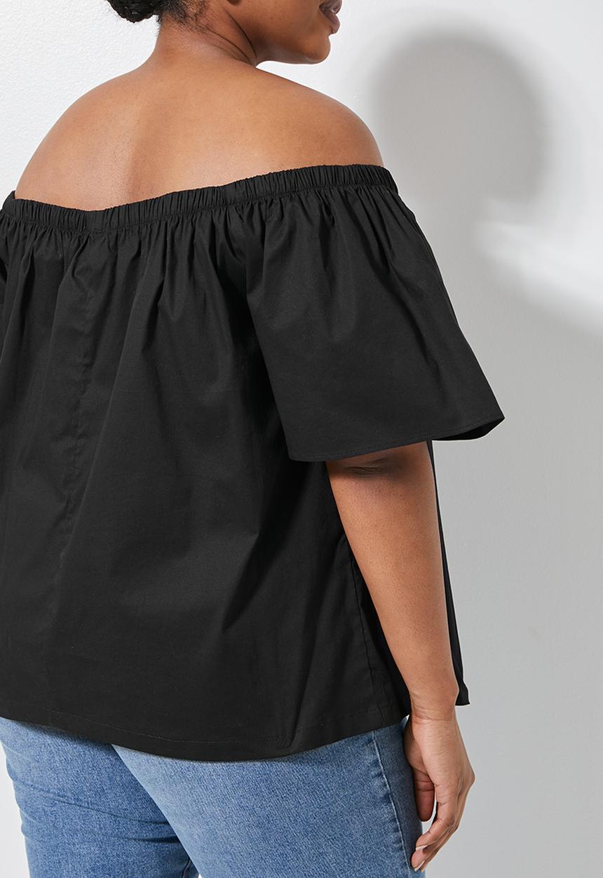 Superbalist - Off the shoulder blouse - black