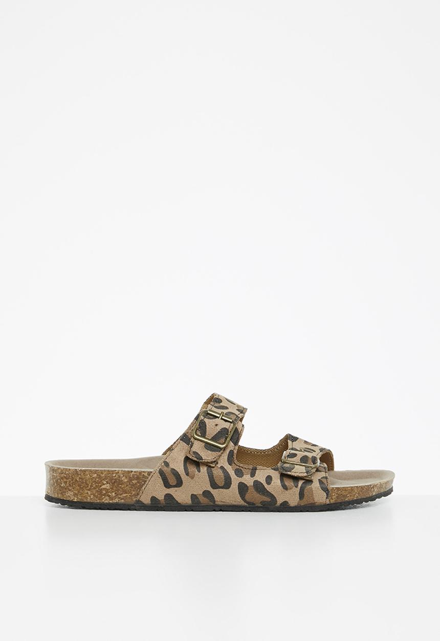 Rebel Republic - Tweens platform sandal - brown & black