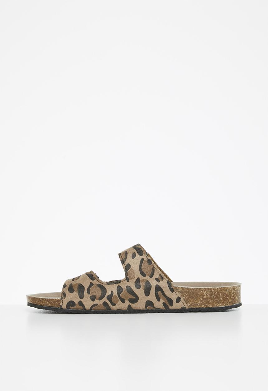 Rebel Republic - Tweens platform sandal - brown & black