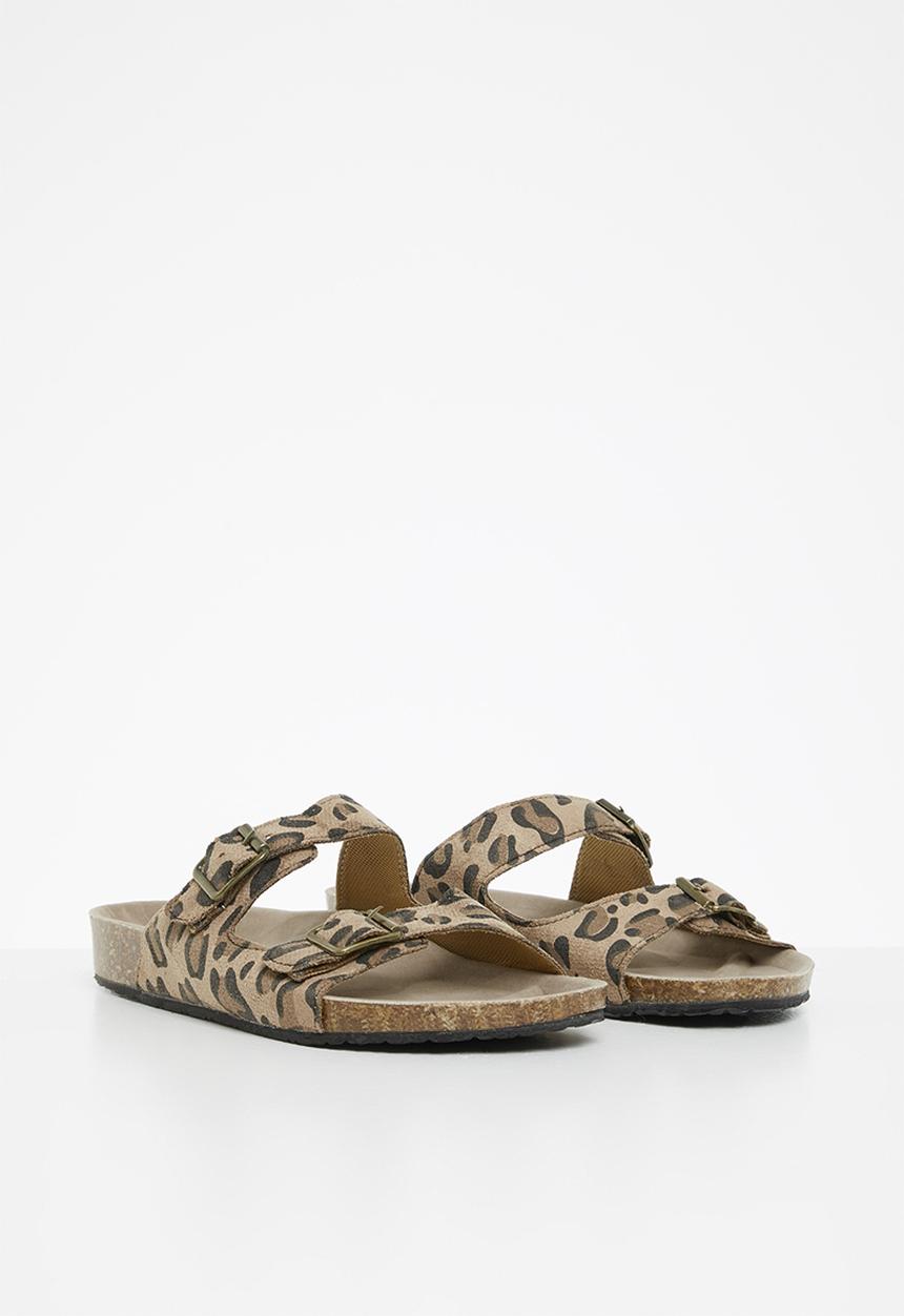 Rebel Republic - Tweens platform sandal - brown & black
