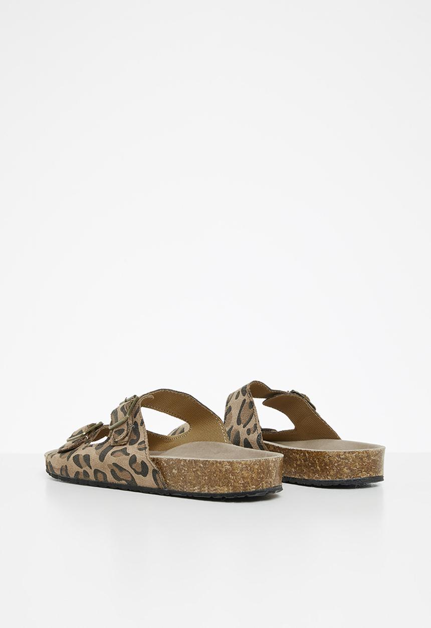 Rebel Republic - Tweens platform sandal - brown & black