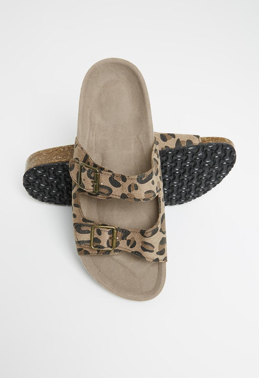 Rebel Republic - Tweens platform sandal - brown & black