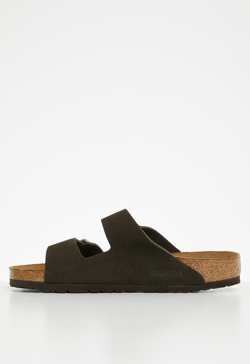 Birkenstock - Arizona suede soft footbed - mocca