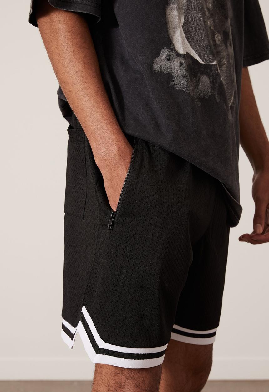Factorie - Basketball short - black
