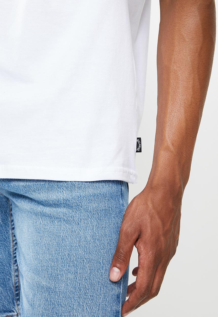 Billabong  - Team wave short sleeve  - white