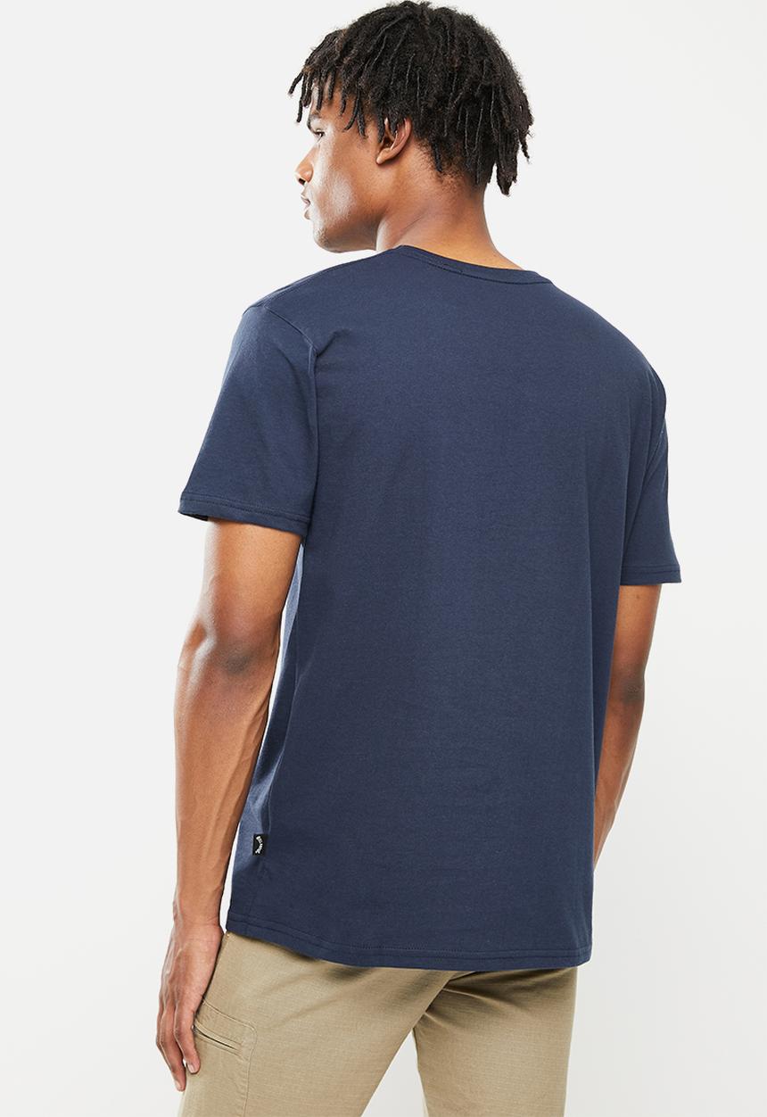 Billabong  - Die cut short sleeve - navy
