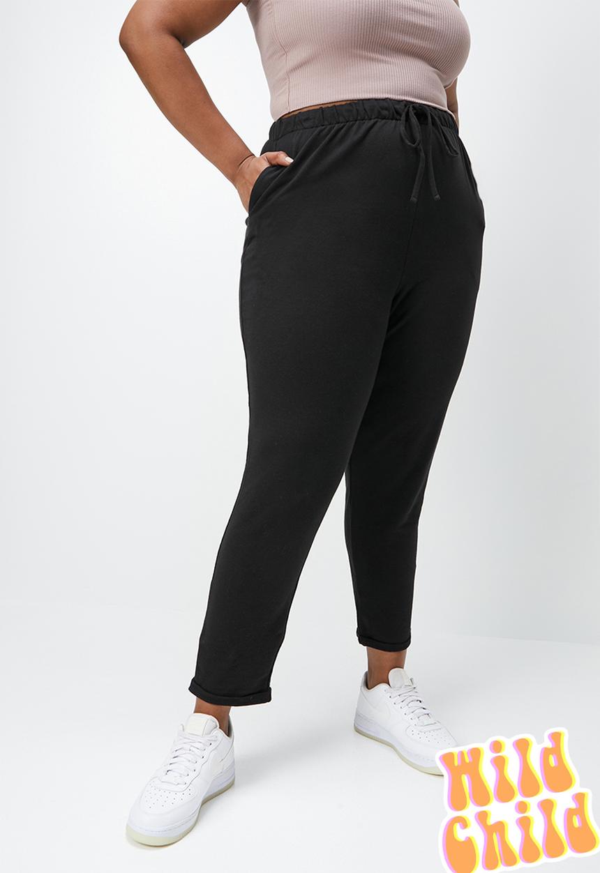 Blake - Jogger ankle grazer -  black