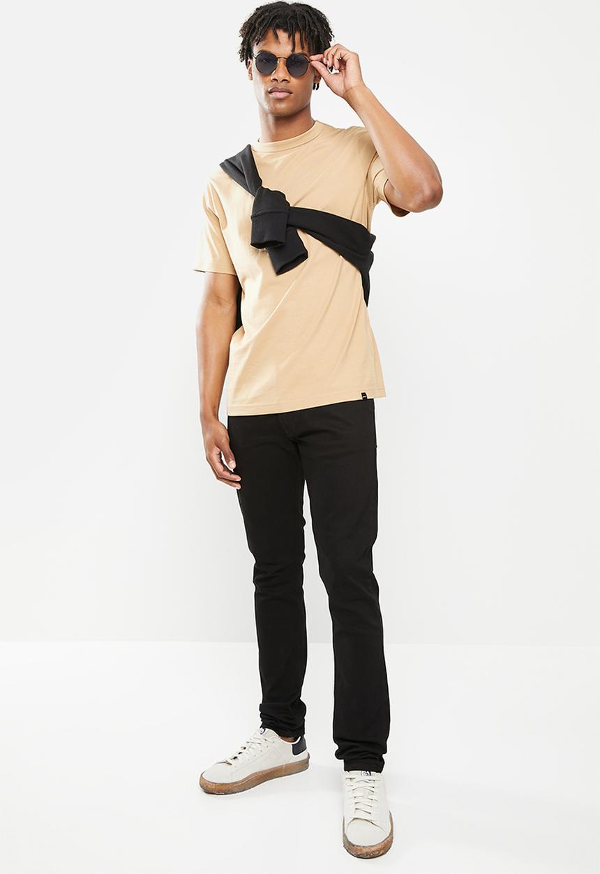 Diesel  - D-luster slim fit longer length jeans - black