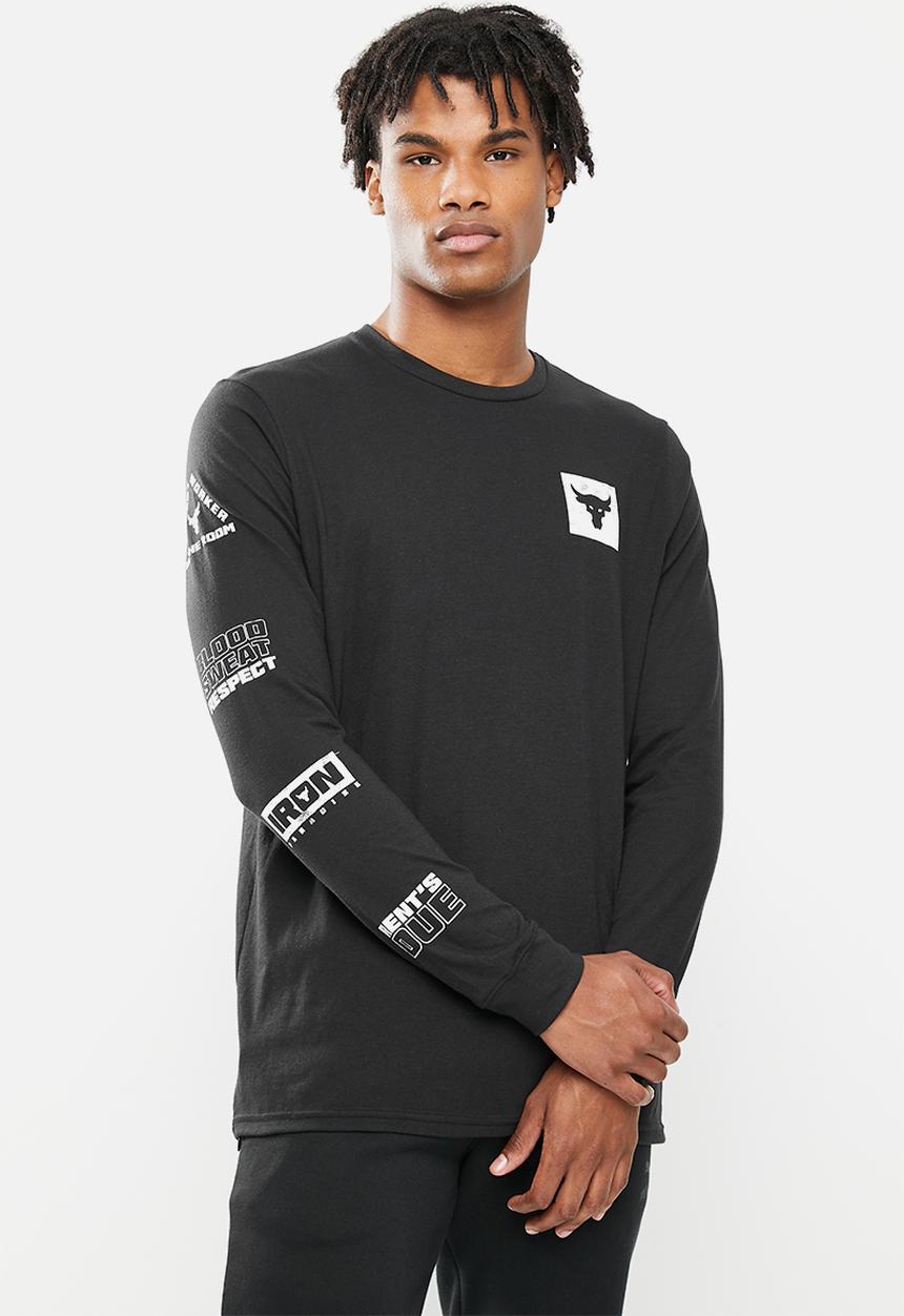 Under Armour - UA Project Rock Brahma Bull long sleeve - black