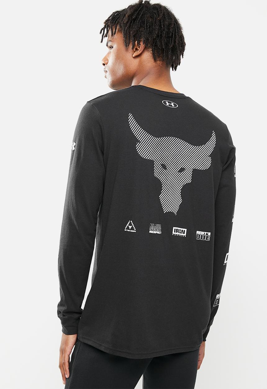 Under Armour - UA Project Rock Brahma Bull long sleeve - black