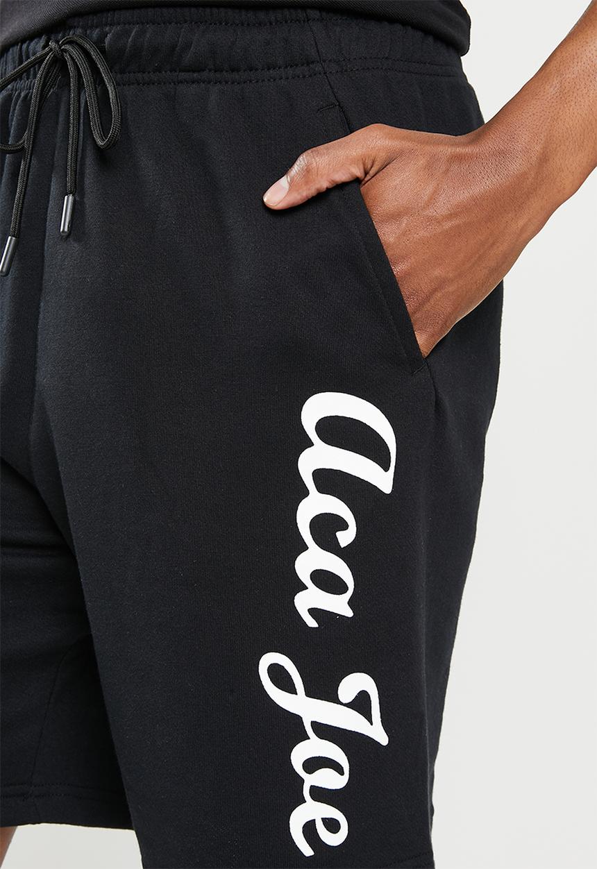 Aca Joe - Side logo shorts - black