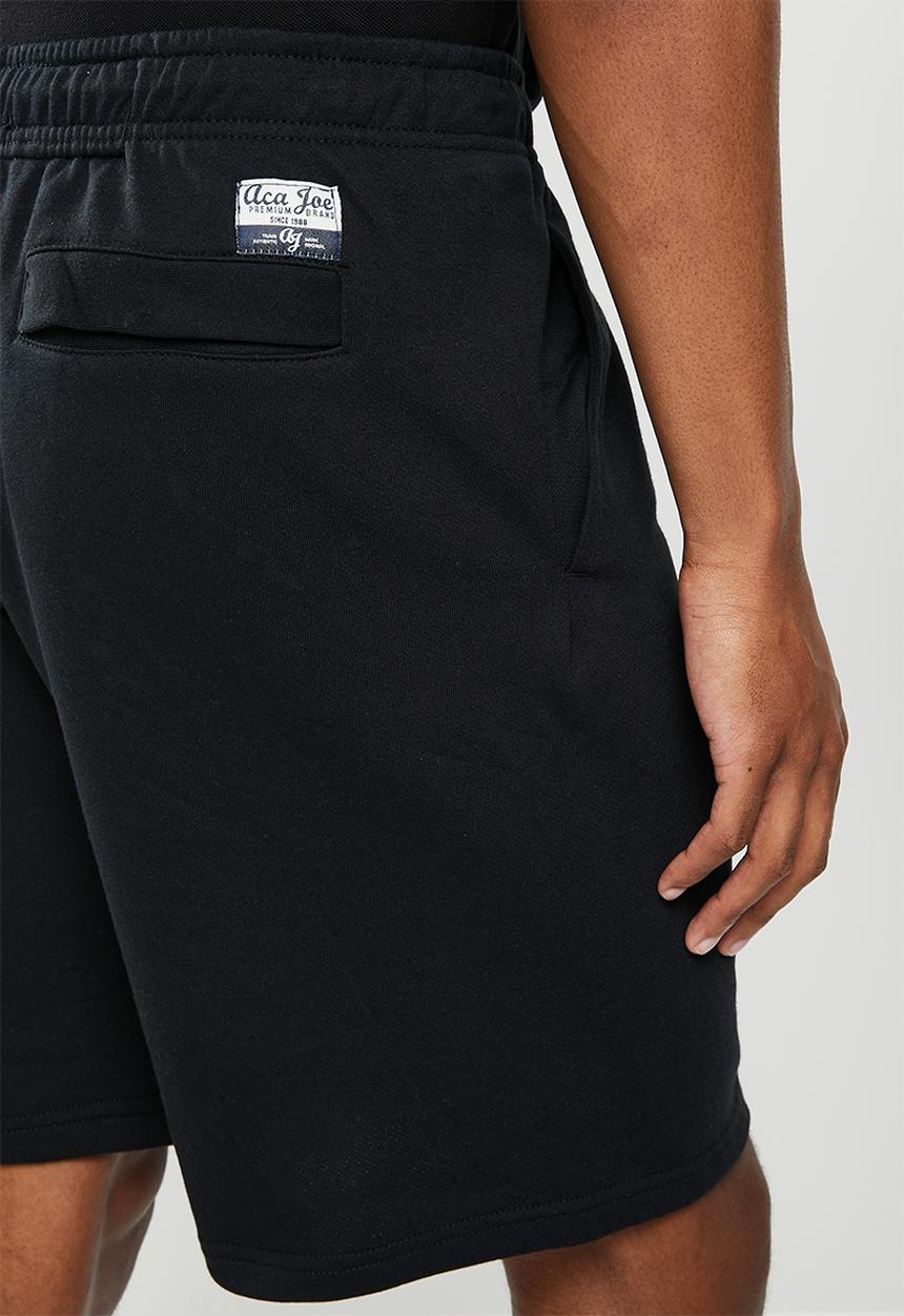 Aca Joe - Side logo shorts - black