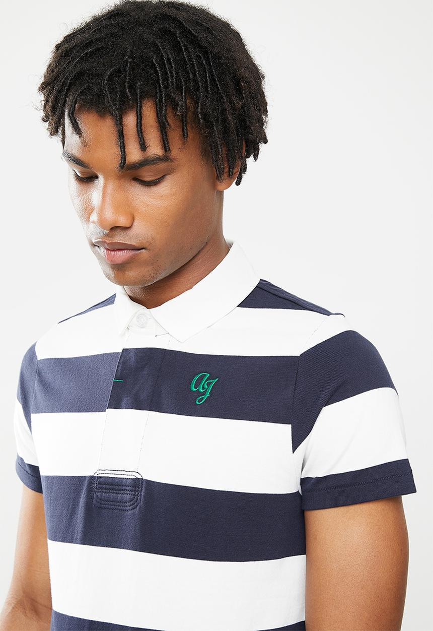 Aca Joe - Yd 88 rugby golfer - navy/white