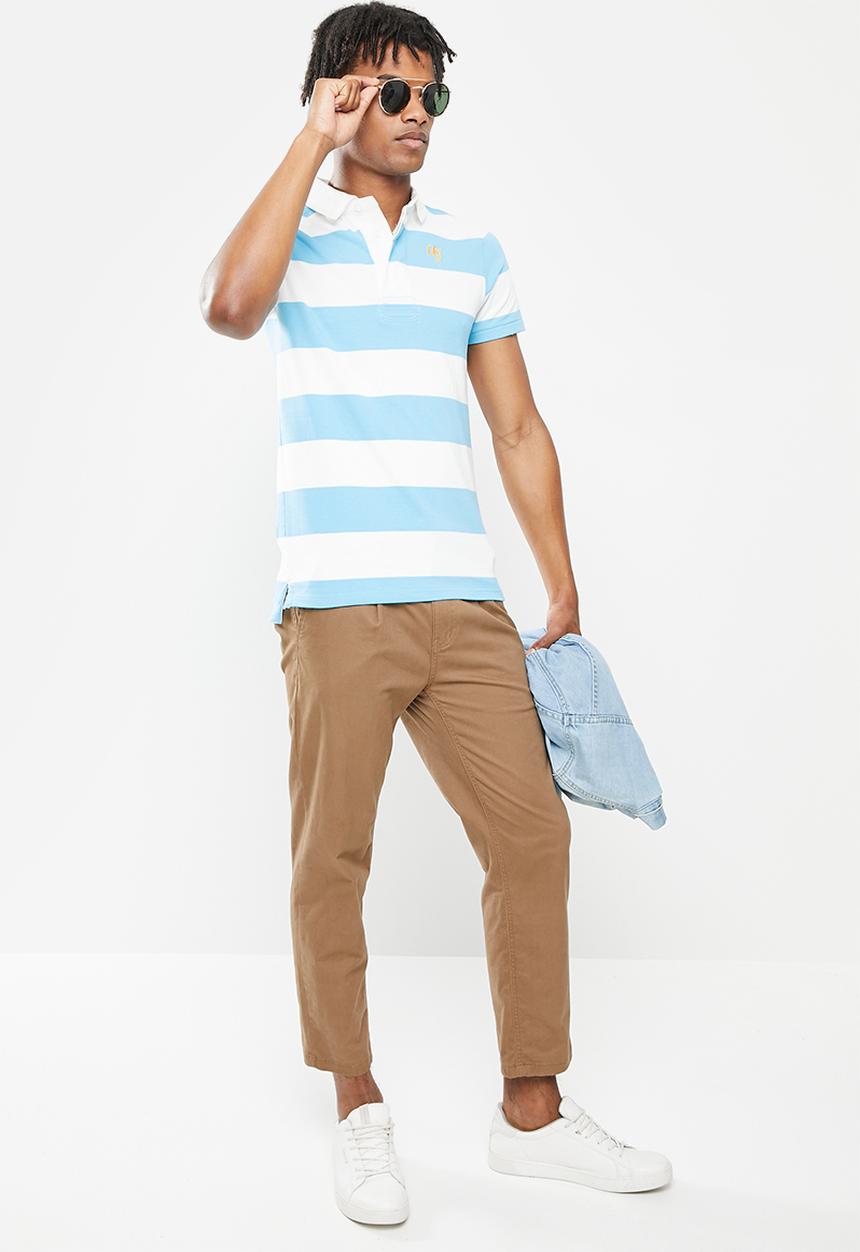Aca Joe - Yd 88 rugby golfer - blue/white