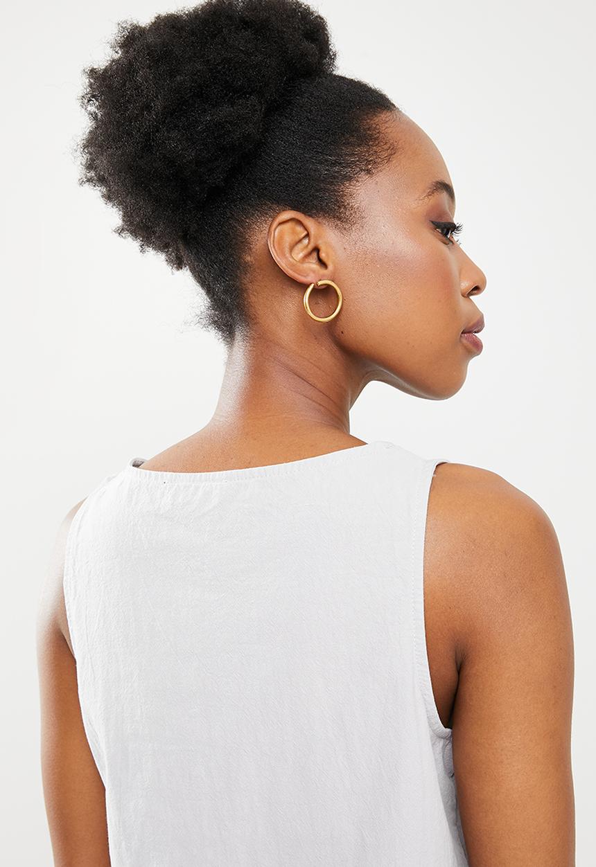 dailyfriday - Vest & cullote set - light grey