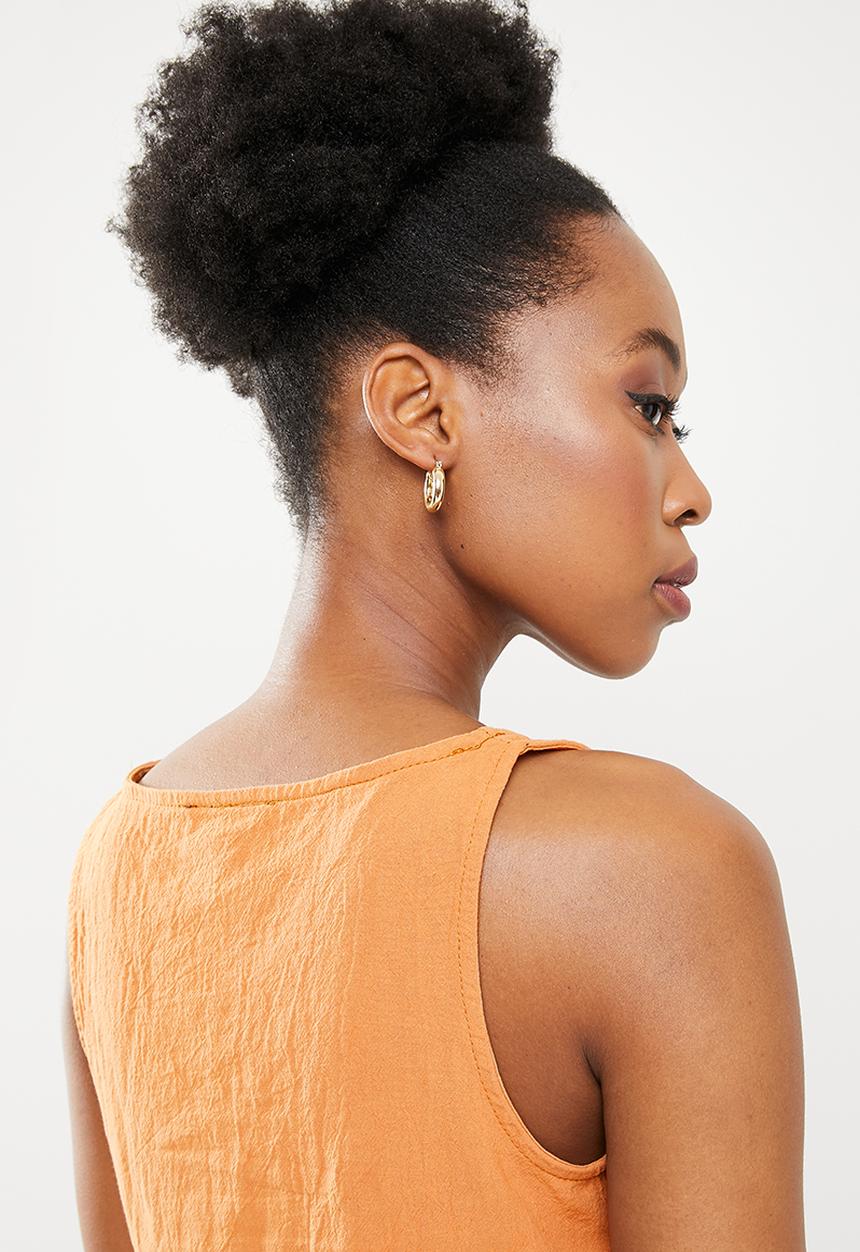 dailyfriday - Vest & cullote set - burnt orange 