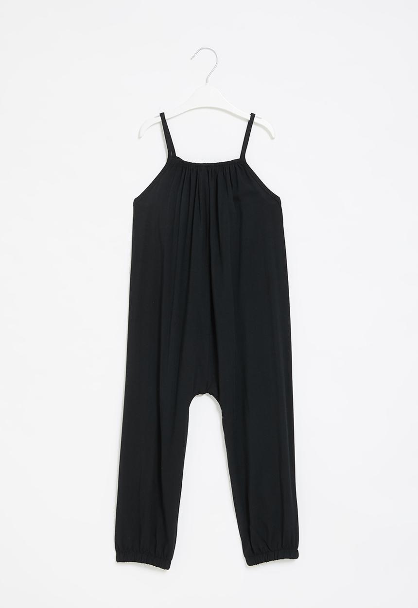 Pop Candy - Younger girls jumpsuit - black