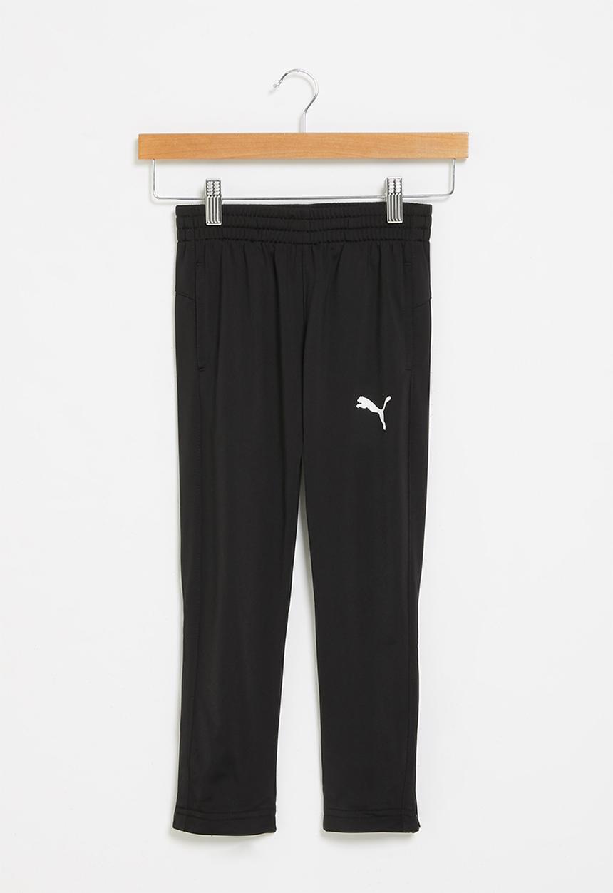 PUMA - Za boys tricot pant - black