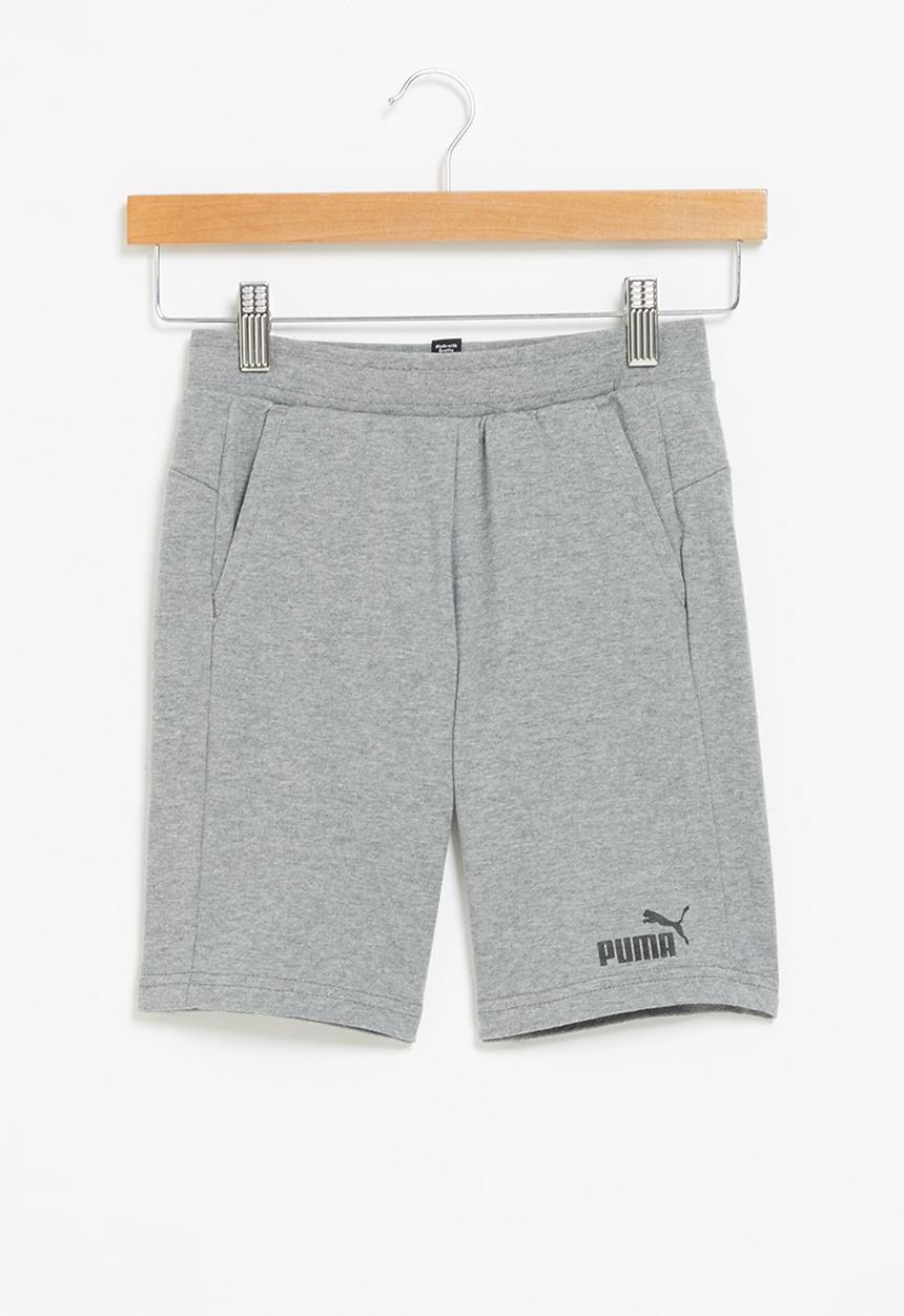 PUMA - Ess sweat shorts b - medium gray heather