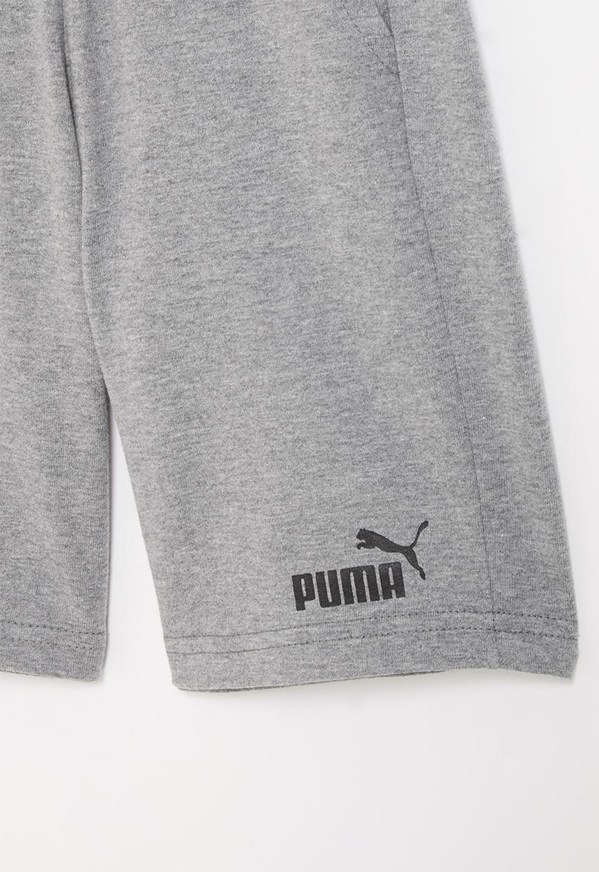 PUMA - Ess sweat shorts b - medium gray heather