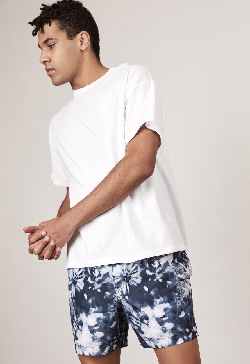 Factorie - Resort short - grey tie dye