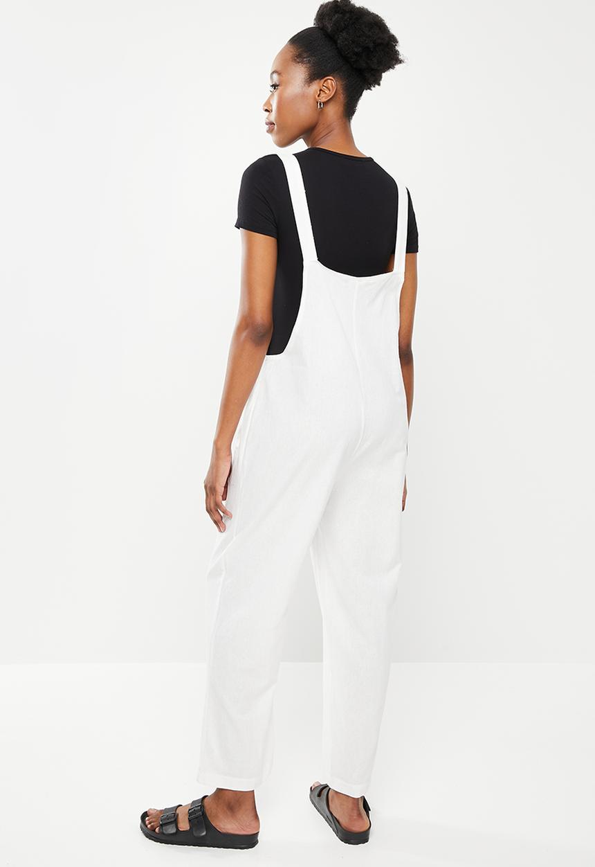 dailyfriday - Wide leg romper - off white