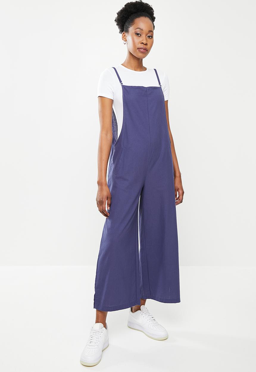 dailyfriday - Wide leg jumpsuit - navy
