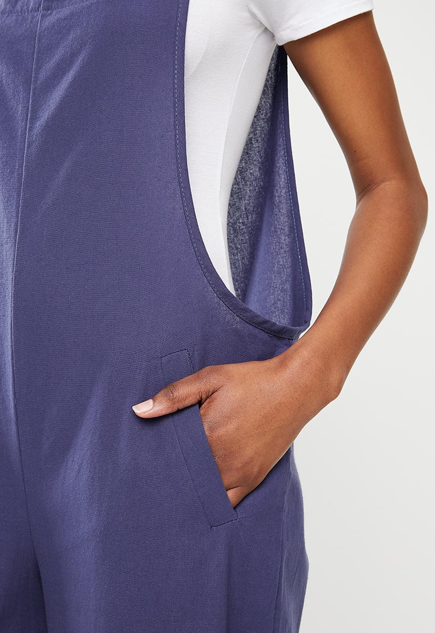 dailyfriday - Wide leg jumpsuit - navy