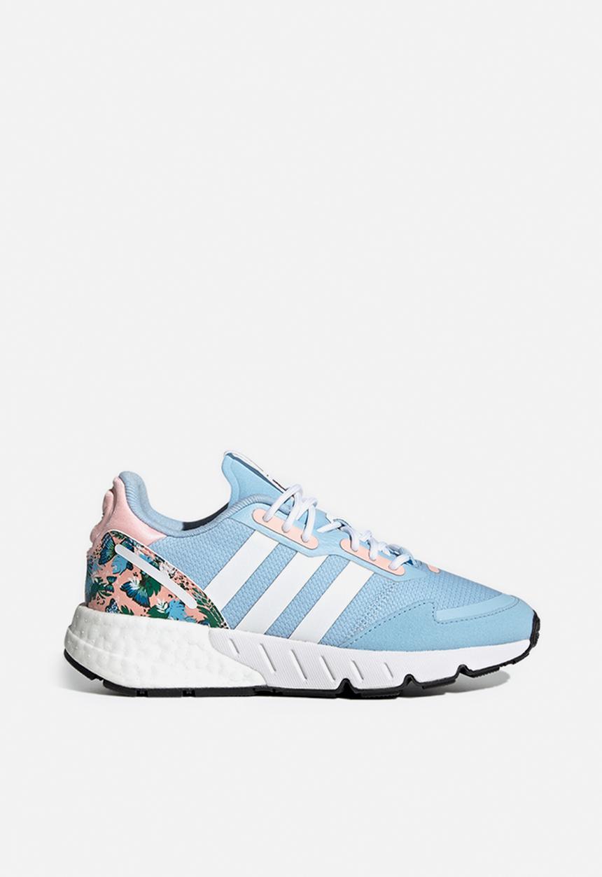 adidas Originals - Zx 1k boost j - clear sky/ftwr white/haze coral