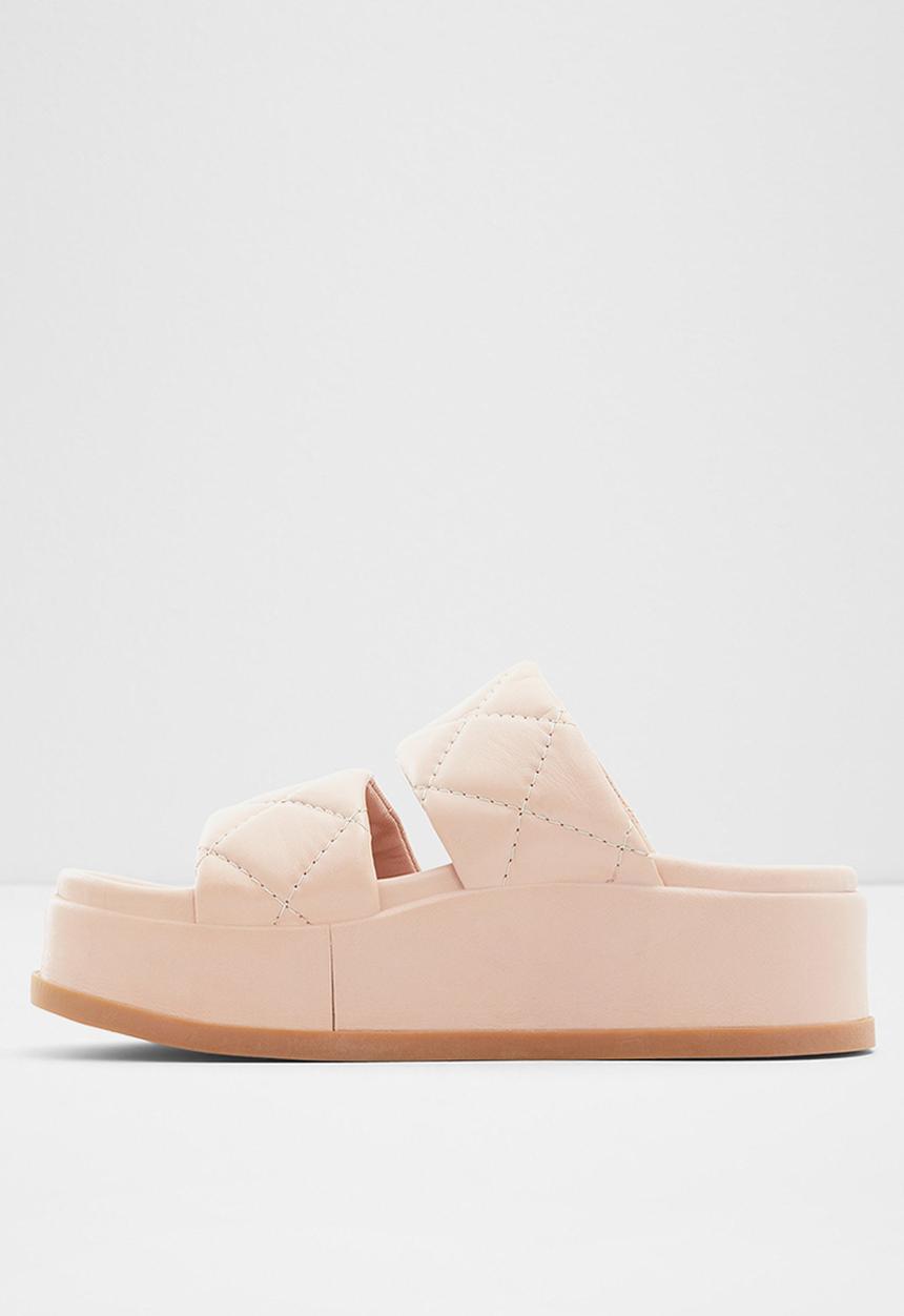 ALDO - Righton leather slide - bone