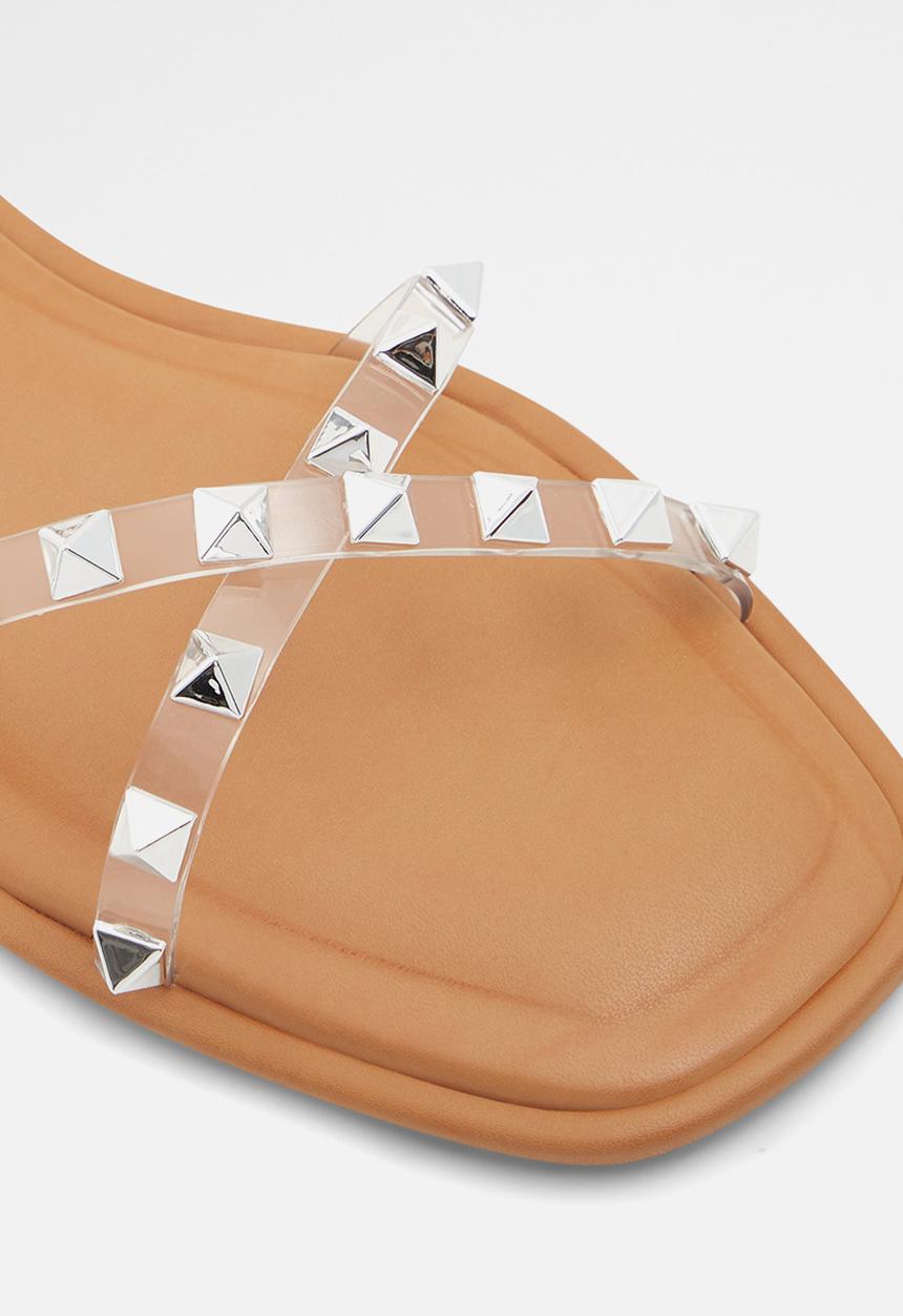 ALDO - Ravelijn leather sandal - clear