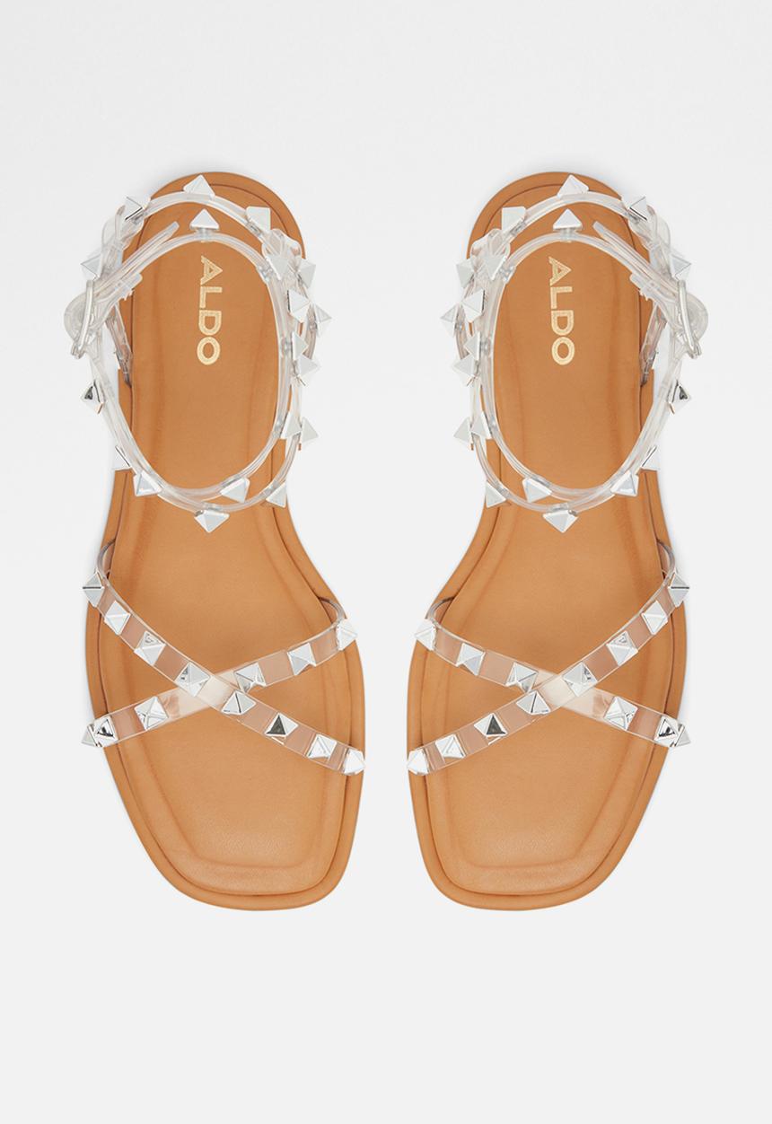 ALDO - Ravelijn leather sandal - clear