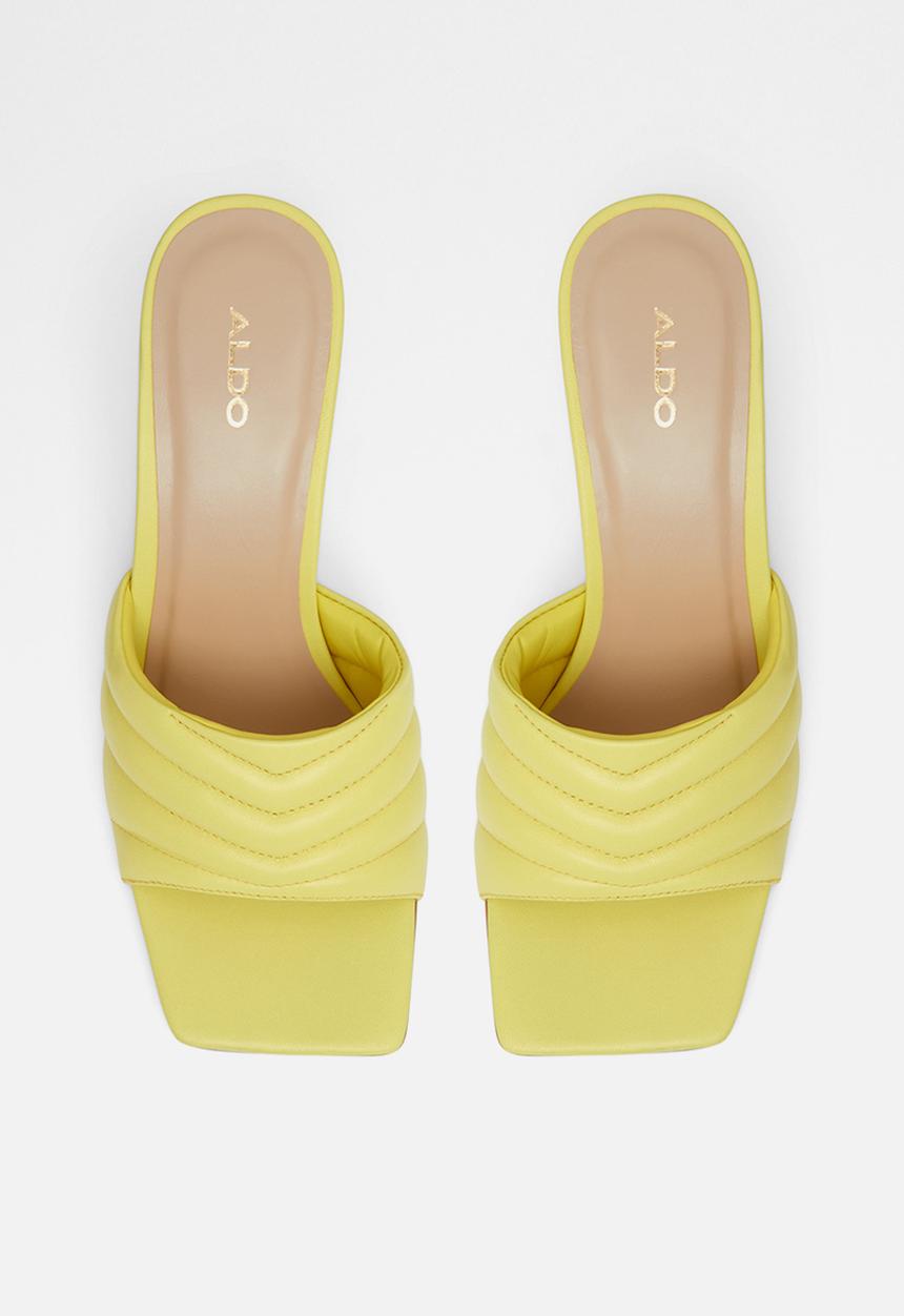 ALDO - Daniellita leather heel - bright green