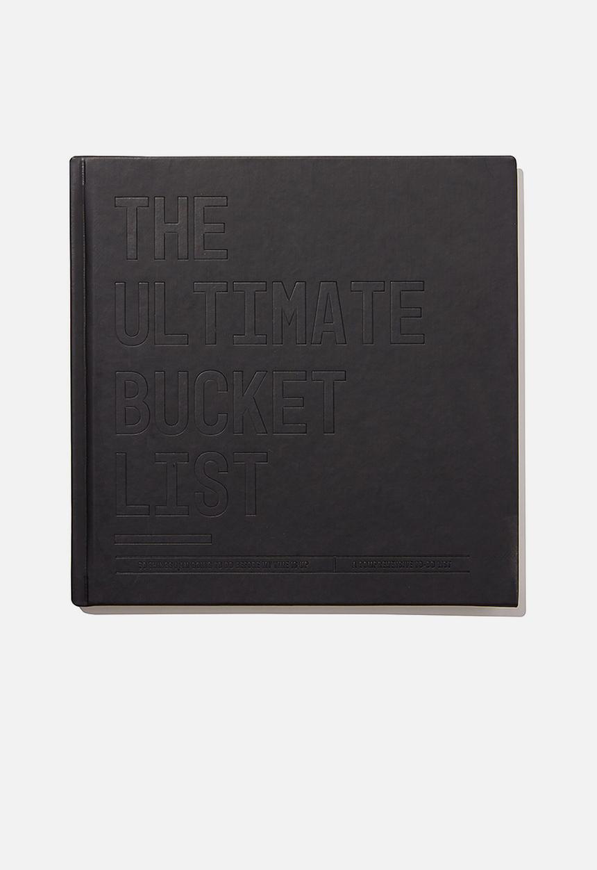 Typo - Premium activity journal-the bucket list
