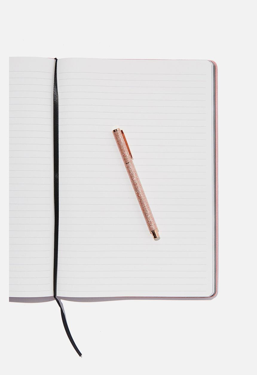 Typo - A4 buffalo journa l- dusty lilac