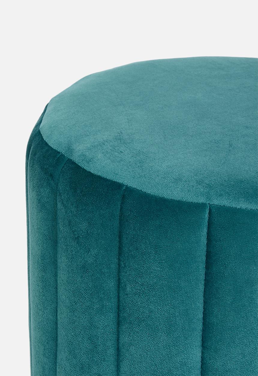 Sixth Floor - Ribbed ottoman - teal