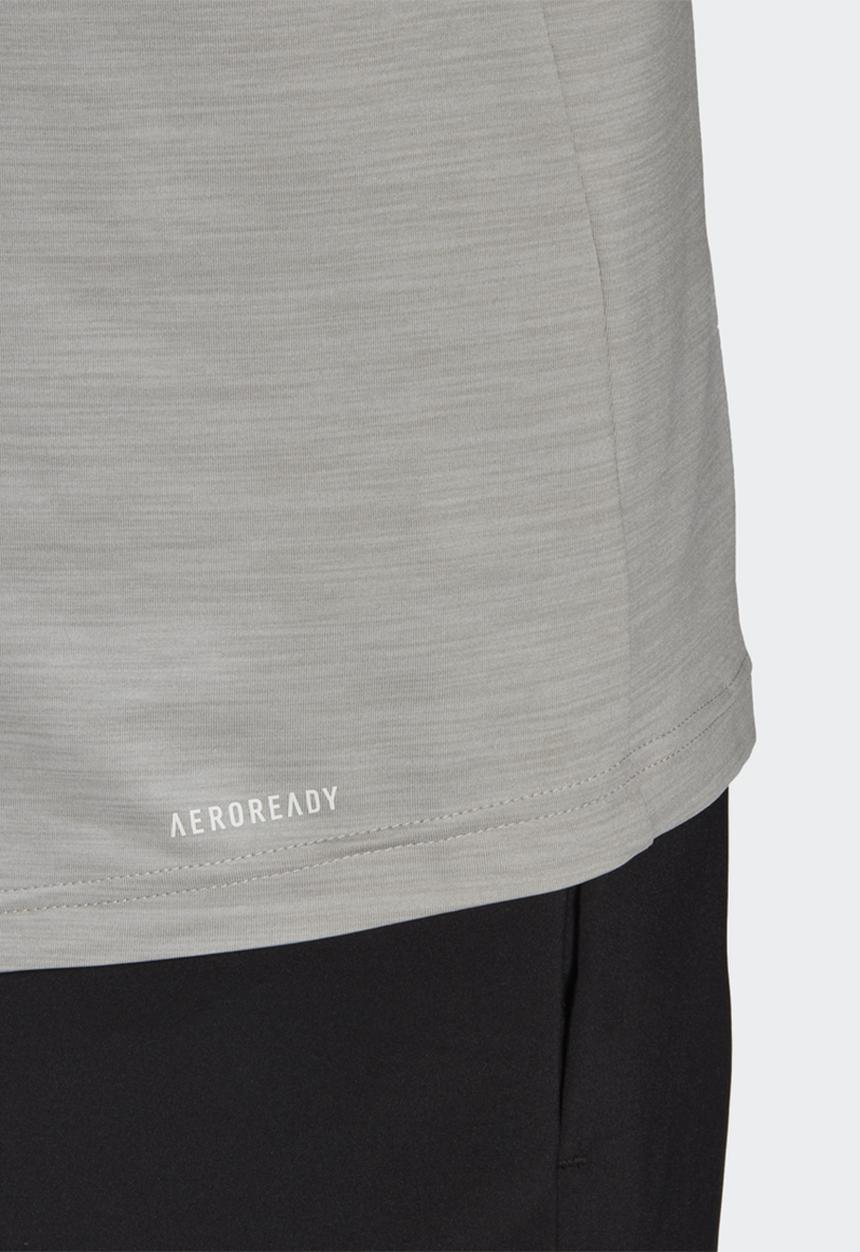 adidas Performance - AEROREADY DESIGNED 2 MOVE SPORT STRETCH TEE - grey