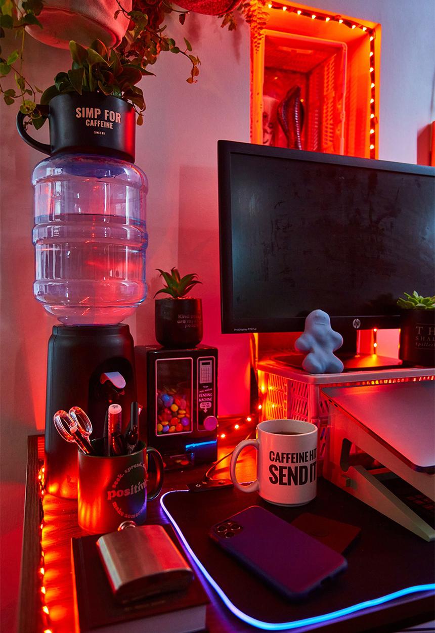 Typo - Usb led gamer strip light 3m - multi