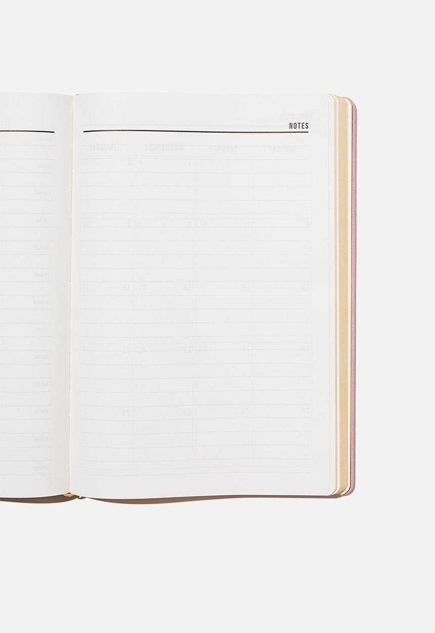 Typo - 2022 a4 daily buffalo diary - dusty lilac